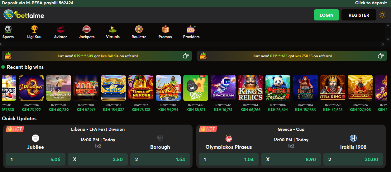 Betfalme Casino Kenya