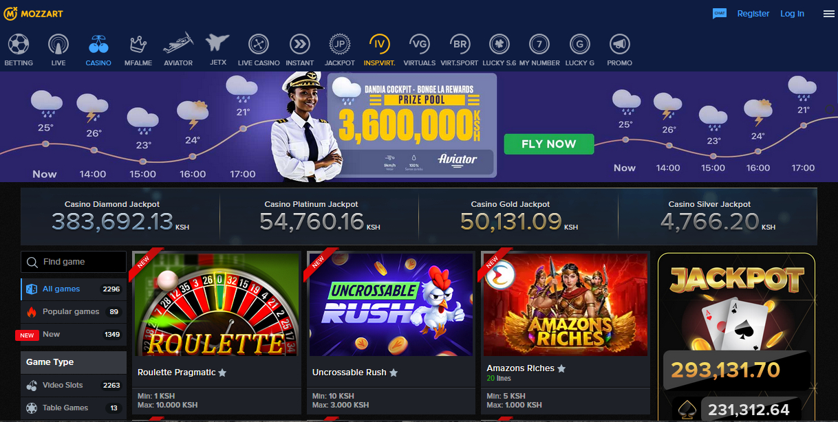 Mozzart Casino Kenya