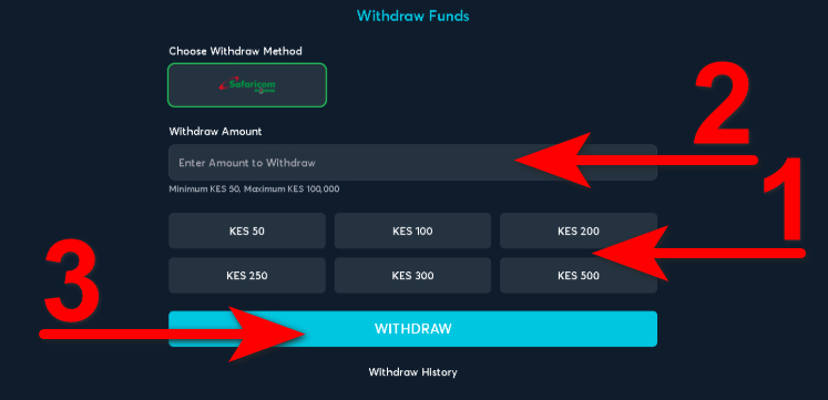 Withdraw at Wekelea step2